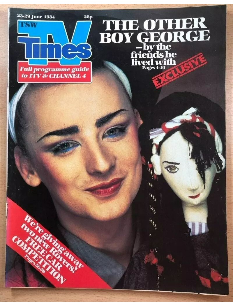 TV Times Magazine 23rd June 1984 Boy George