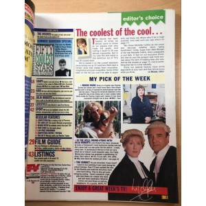 TV Times Magazine 25th July 1998 Michelle Collins