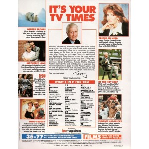 TV Times Magazine 27th June 1992 Fiona Foster