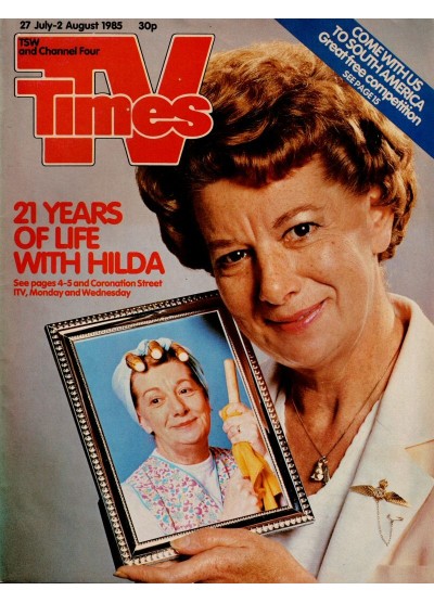 TV Times Magazine 27th July 1985 Jean Alexander 