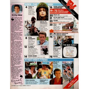 TV Times Magazine 30th July 1988 Roger Daltrey