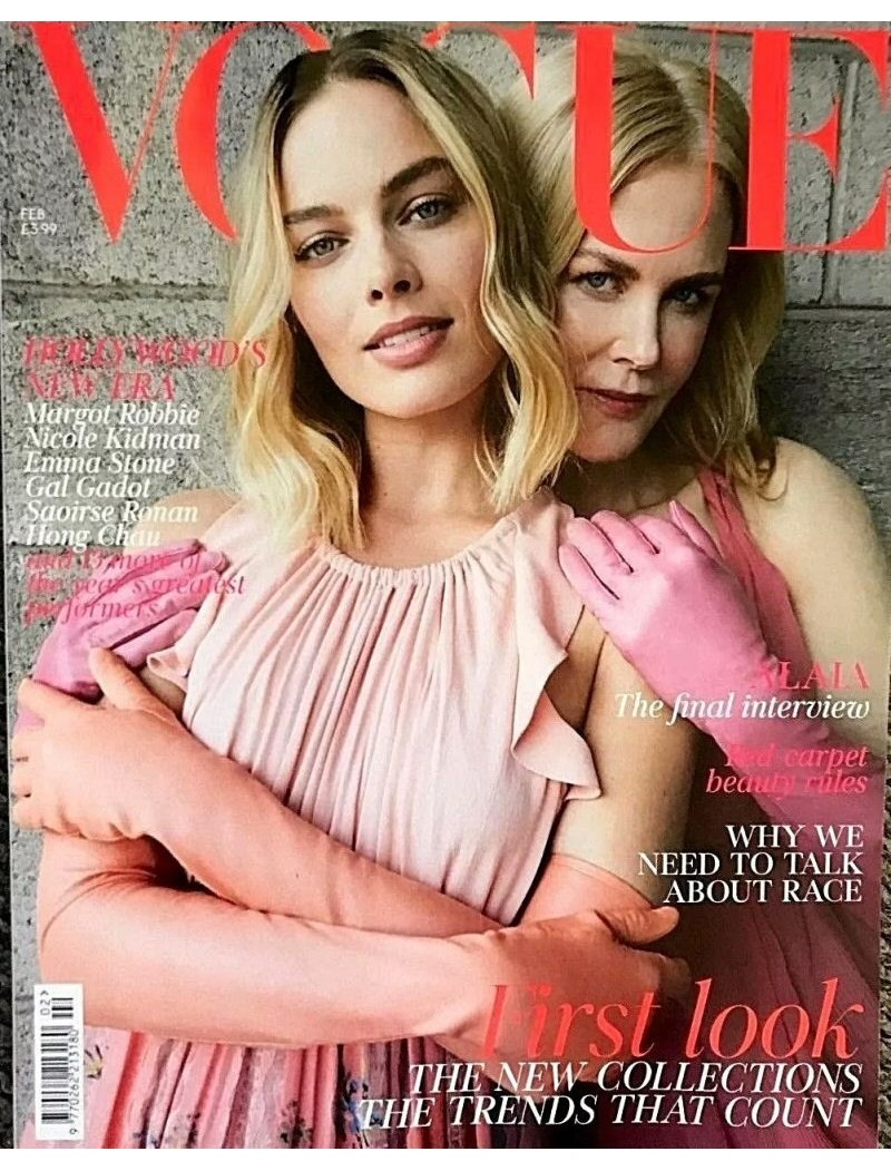 Vogue Fashion Magazine February 2018 Margot Robbie & Nicole Kidman Vogue Fashion Magazine February 2018 Margot Robbie & Nicole Kidman