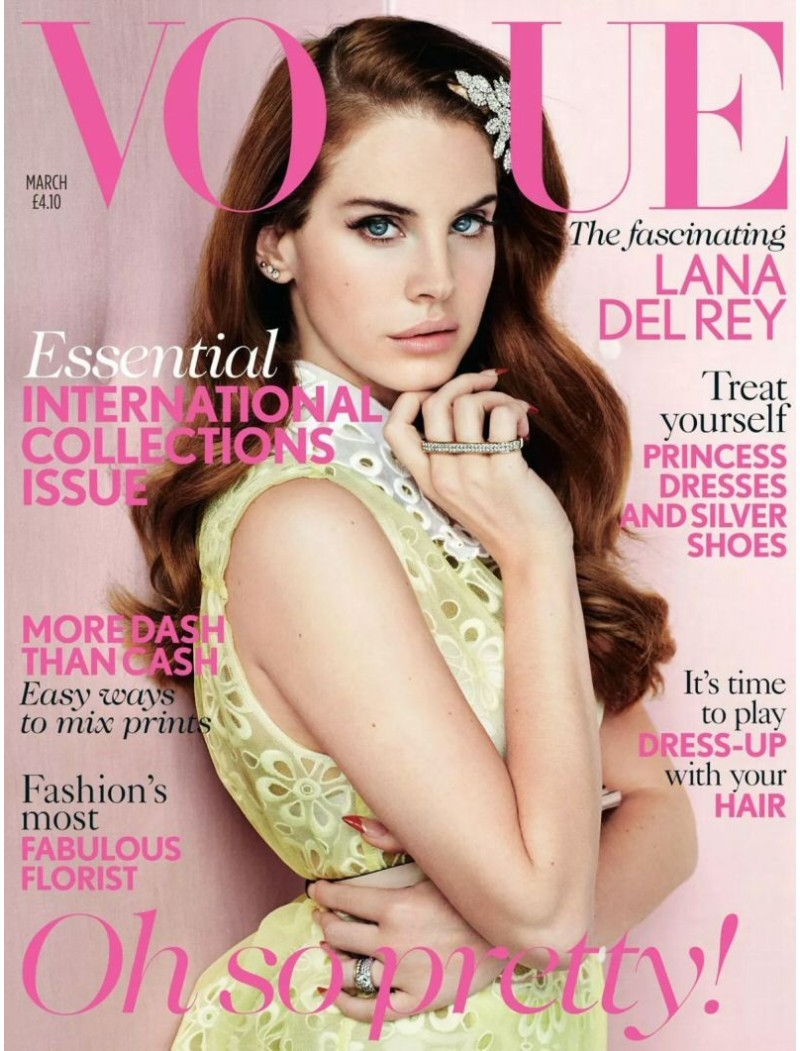 Vogue Fashion Magazine UK March 2012 Lana Del Rey Vogue Fashion Magazine UK March 2012 Lana Del Rey
