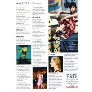 Vogue Magazine March 2014 