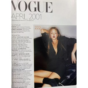 Vogue Fashion Magazine UK April 2001Gisele Bundchen