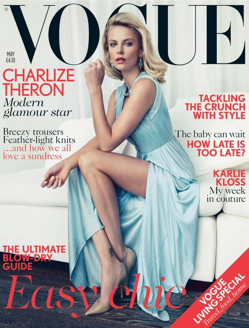 Vogue Fashion Magazine UK May 2012 Charlize Theron Vogue Fashion Magazine UK May 2012 Charlize Theron