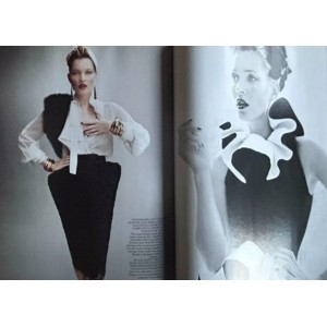 Vogue Fashion Magazine UK August 2011 Kate Moss
