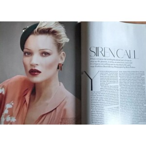 Vogue Fashion Magazine UK August 2011 Kate Moss