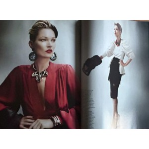 Vogue Fashion Magazine UK August 2011 Kate Moss