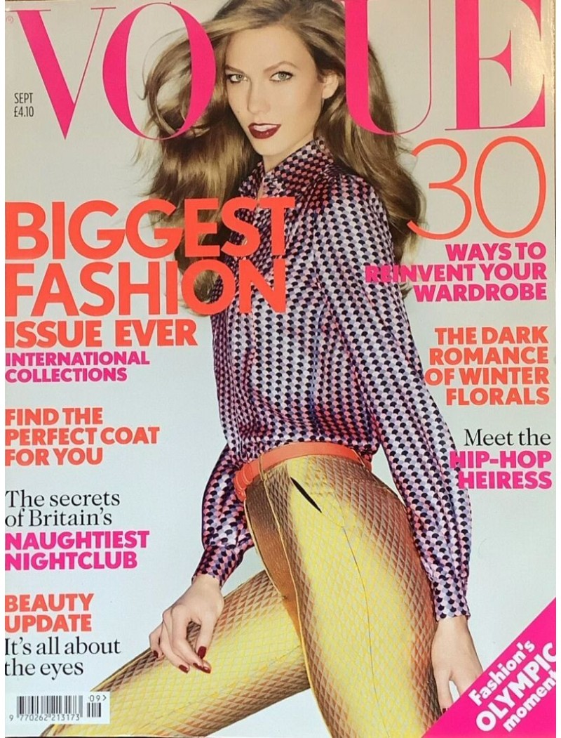 Vogue Fashion Magazine UK September 2012 Karlie Kloss Vogue Fashion Magazine UK September 2012 Karlie Kloss