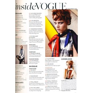 Vogue Magazine September 2014 Cara Delevingne