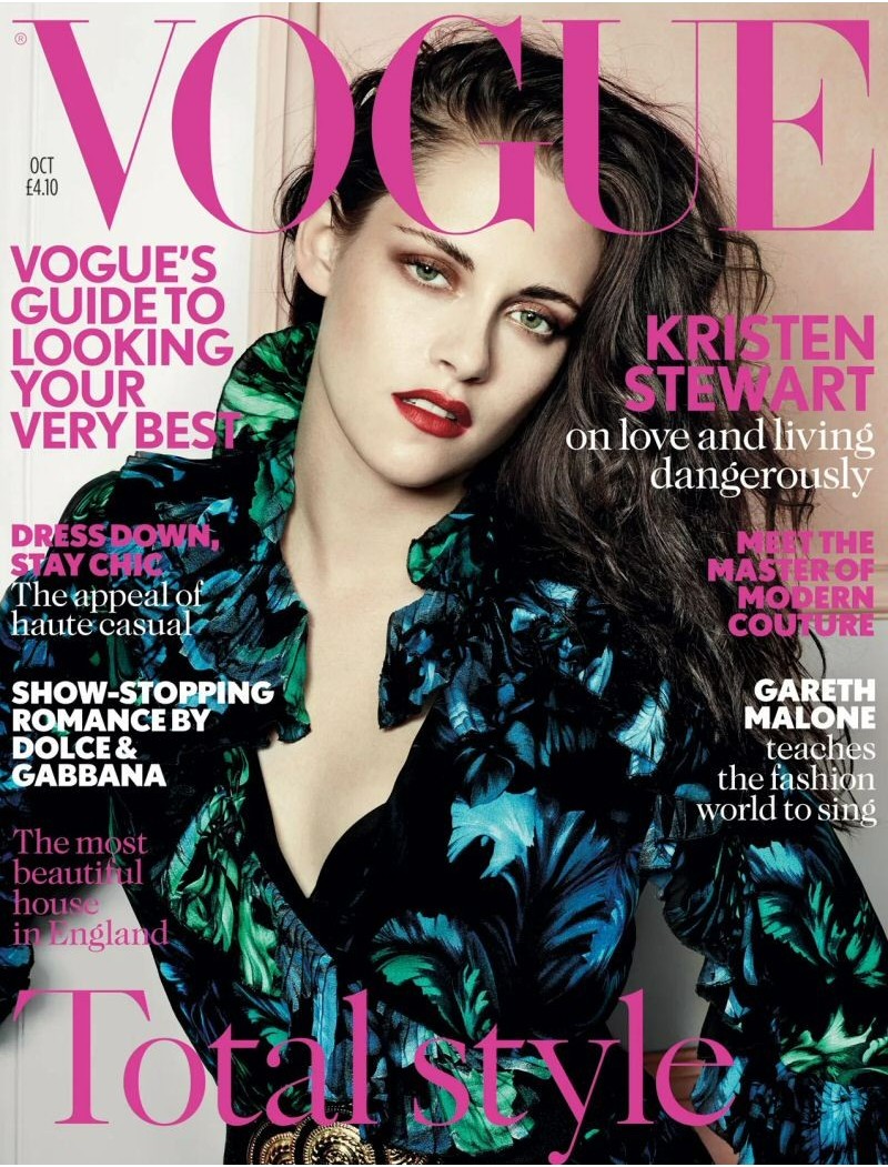 Vogue Fashion Magazine UK October 2012 Kristen Stewart Vogue Fashion Magazine UK October 2012 Kristen Stewart