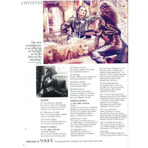 Vogue Fashion Magazine October 2018 The Beckhams 