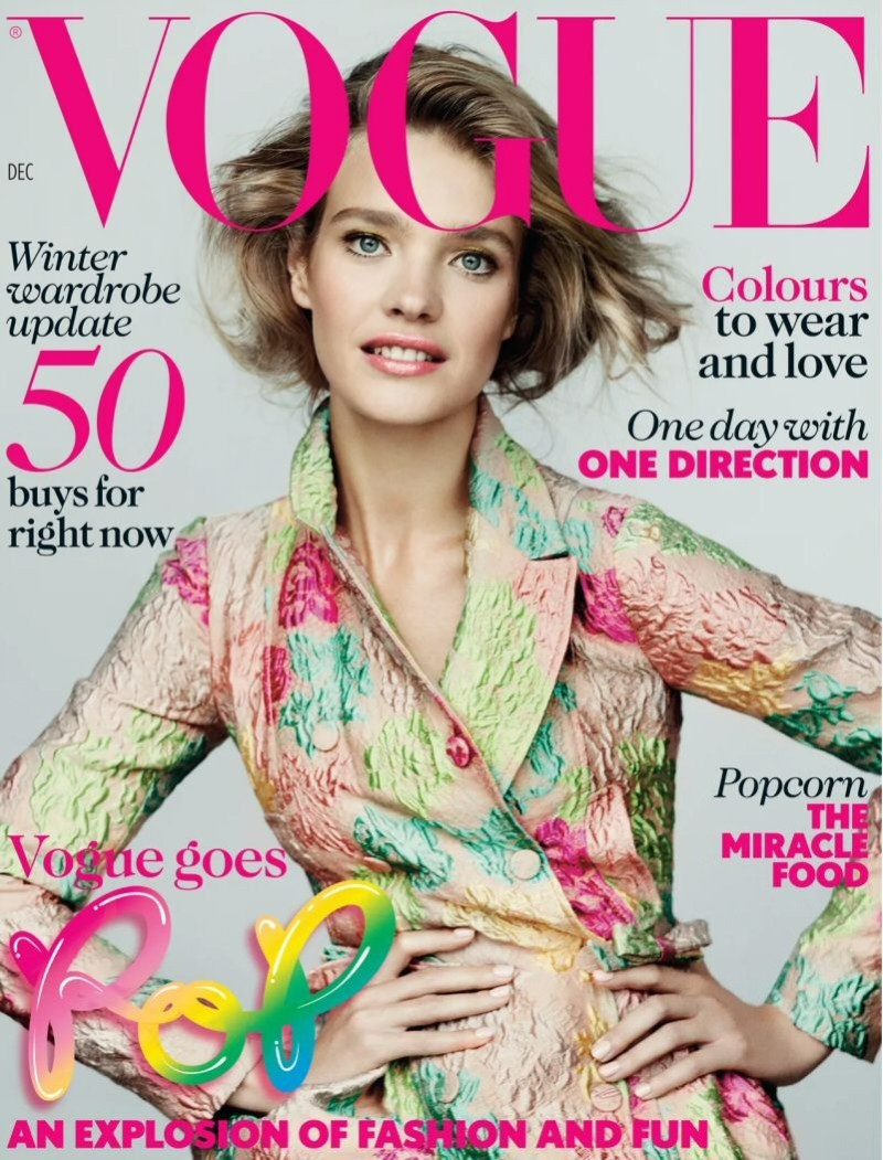 Vogue Fashion Magazine UK December 2012 Natalia Vodianova Vogue Fashion Magazine UK December 2012 Natalia Vodianova
