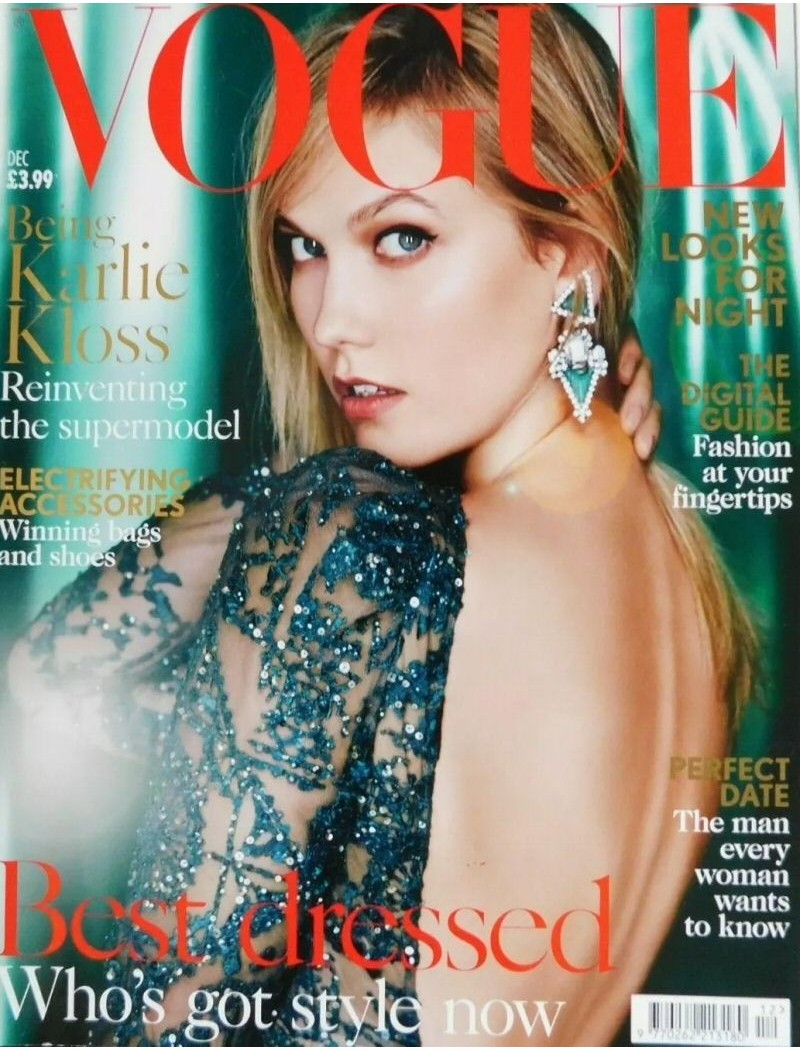 Vogue Magazine UK December 2015 Karlie Kloss