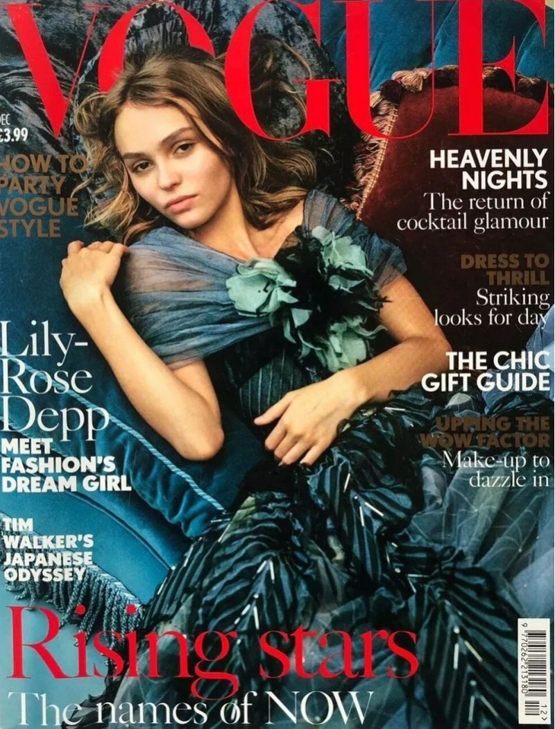Vogue Magazine December 2016 Lily Rose Depp