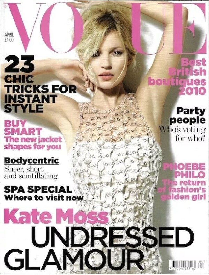 Vogue Magazine April 2010 Kate Moss Vogue Magazine April 2010 Kate Moss