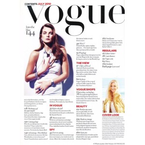 Vogue Fashion Magazine UK July 2010 Cameron Diaz