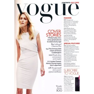Vogue Fashion Magazine UK July 2010 Cameron Diaz