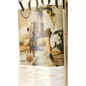 Vogue Fashion Magazine UK June 2010 Angela Lindvall