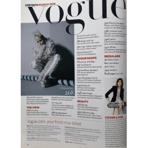 Vogue Fashion Magazine UK March 2010 Alexa Chung
