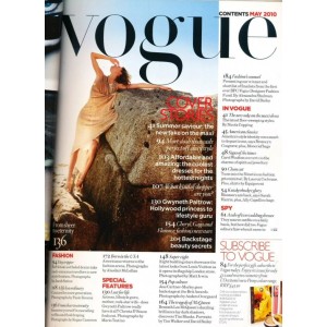 Vogue Fashion Magazine UK May 2010 Gwyneth Paltrow