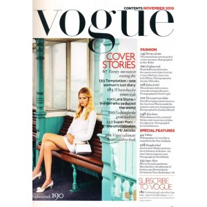 Vogue Magazine November 2010 