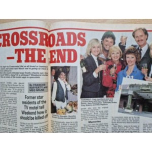 Weekend Magazine 1st September 1987 Crossroads TV Paul Nicholas Stevie Wonder
