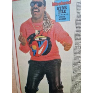 Weekend Magazine 1st September 1987 Crossroads TV Paul Nicholas Stevie Wonder