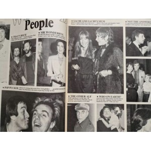 Weekend Magazine 18th April 1984 Barbara Bach & Ringo Starr