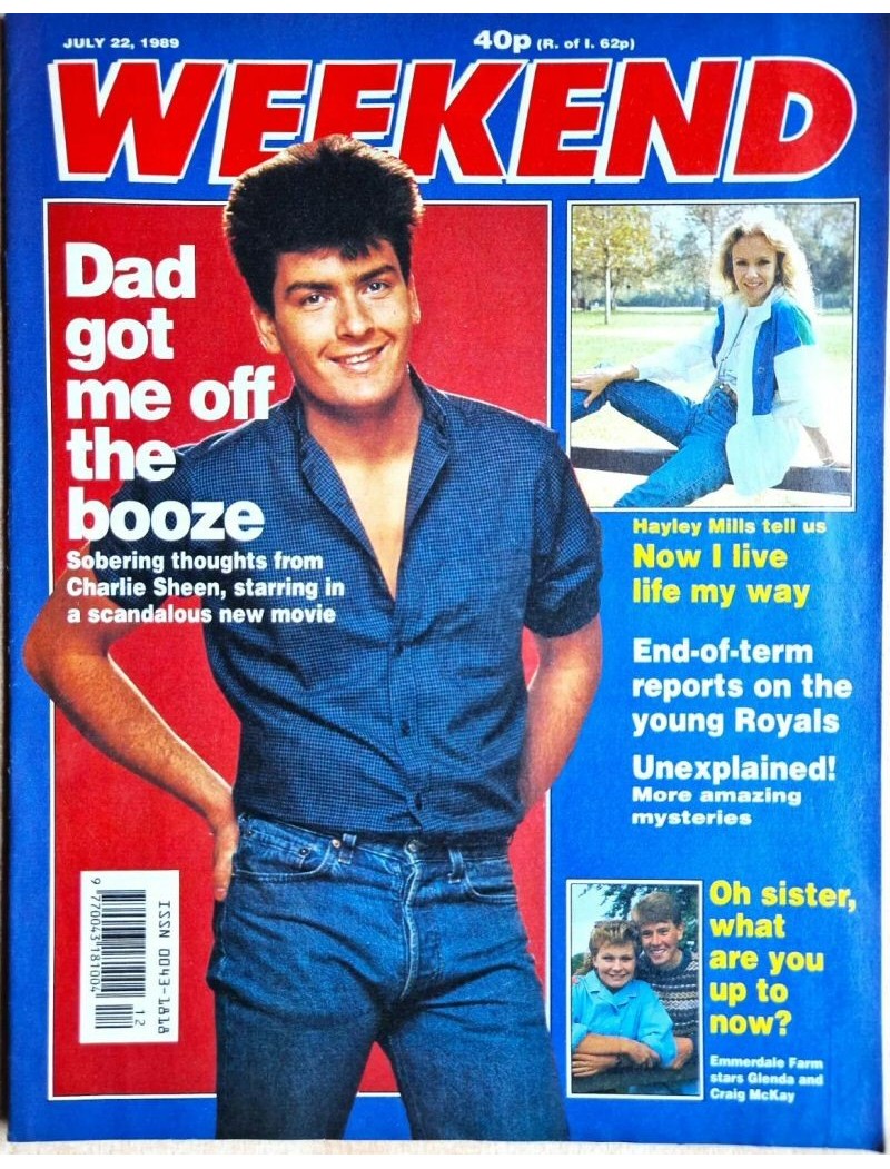 Weekend Magazine 22nd July 1989