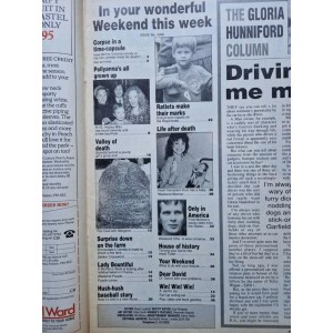 Weekend Magazine 22nd July 1989