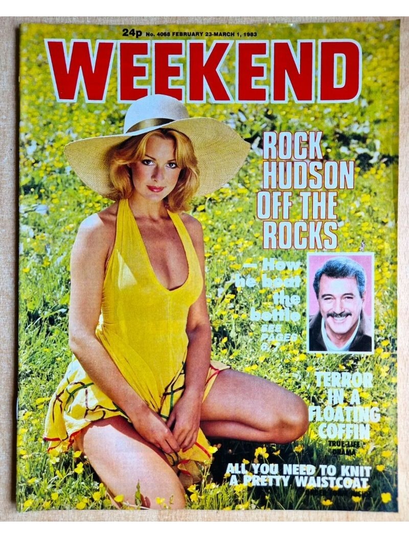 Weekend Magazine 23rd February 1983 Rock Hudson Lee Remick Rio Carnival
