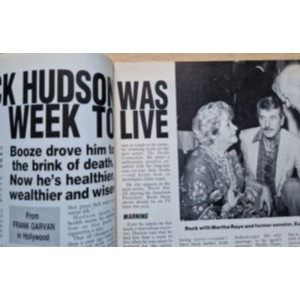 Weekend Magazine 23rd February 1983 Rock Hudson Lee Remick Rio Carnival