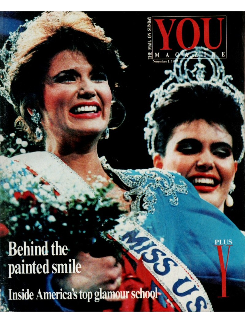 You Magazine 1st November 1987 Derek Jameson Beauty Queens Kenny Everett Chales Band Betty Jackson