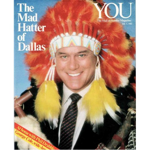You Magazine - 1983 3rd July 1983 Larry Hagman Dallas Janet Ellis Blue Peter George Cole Leonard Nimoy