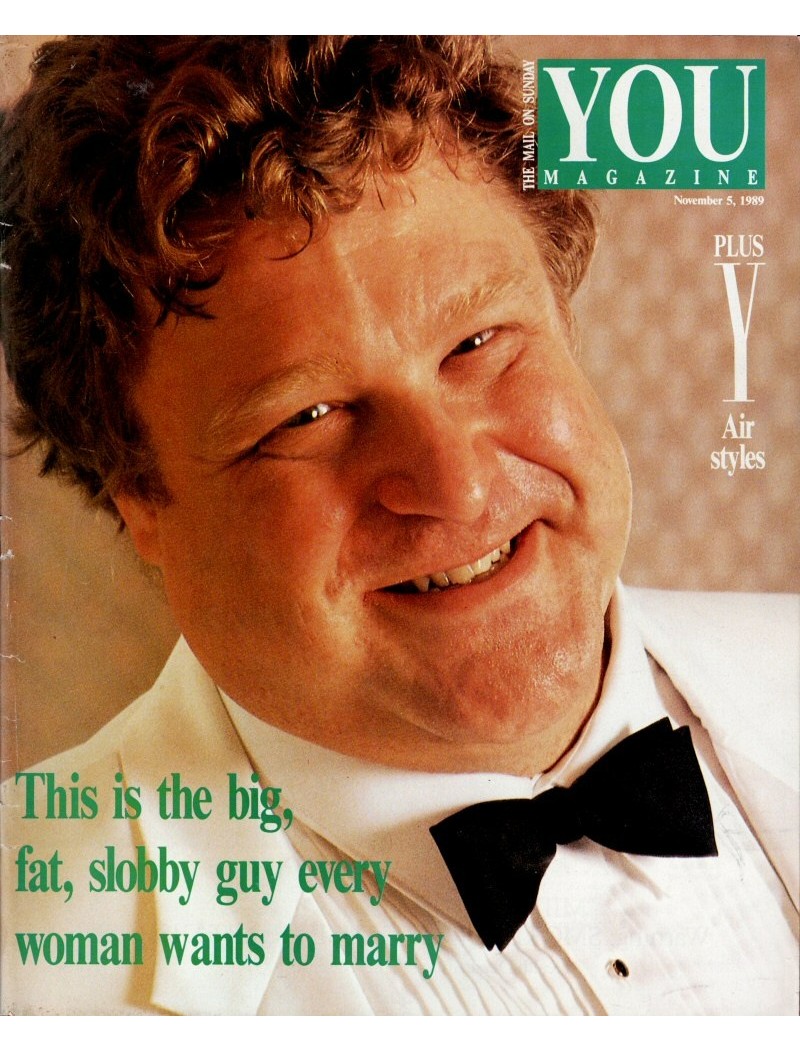You Magazine 5th November 1989 John Goodman Lewis Collins Montecristo Ian Botham