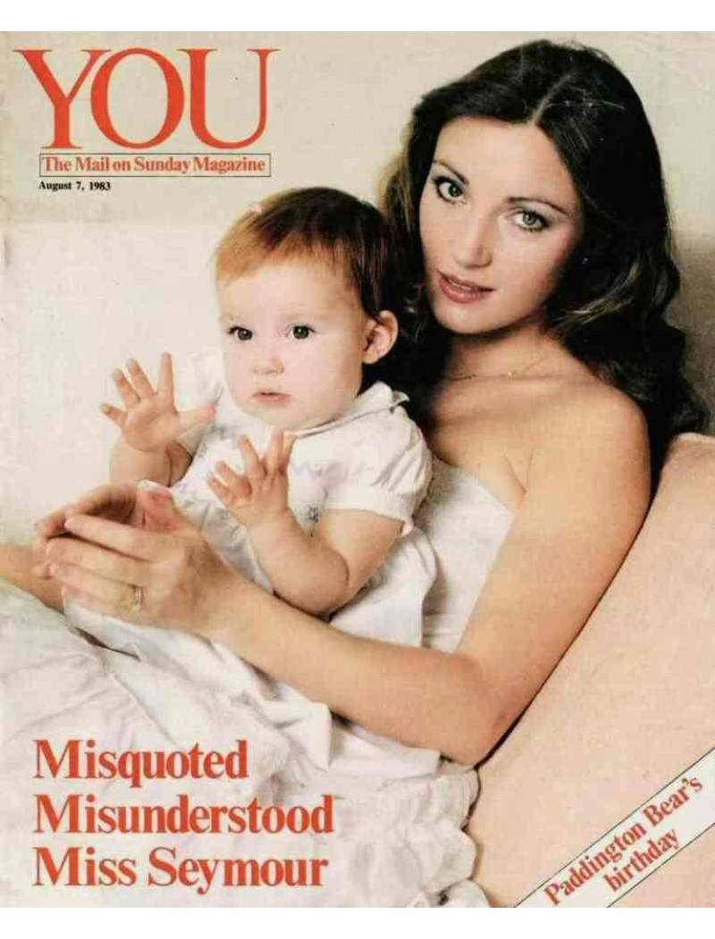 You Magazine 7th August 1983 Jane Seymour Toni Basil Paddington Bear You Magazine 7th August 1983 Jane Seymour Toni Basil Paddington Bear