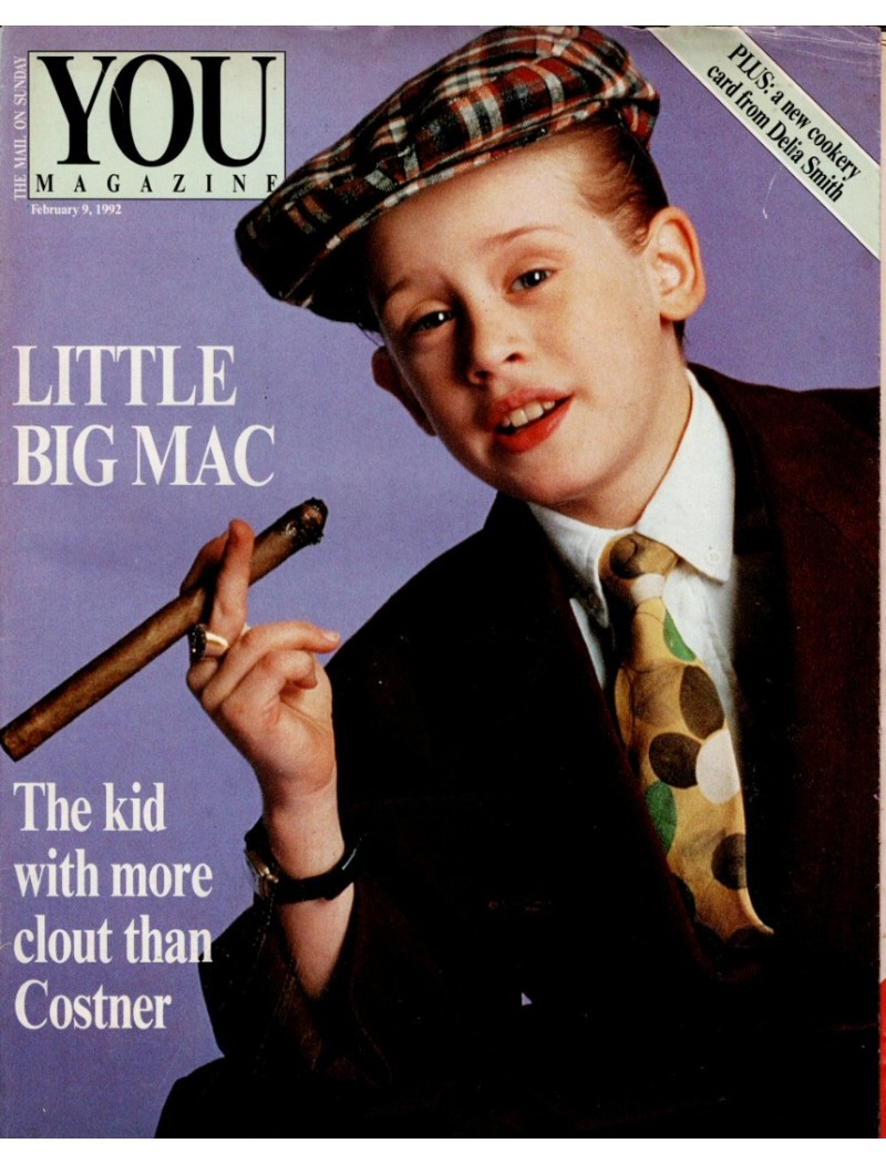 You Magazine 9th February 1992 John Fashau Macaulay Culkin Jane Fonda Laura Dern Hanna Hauxwell