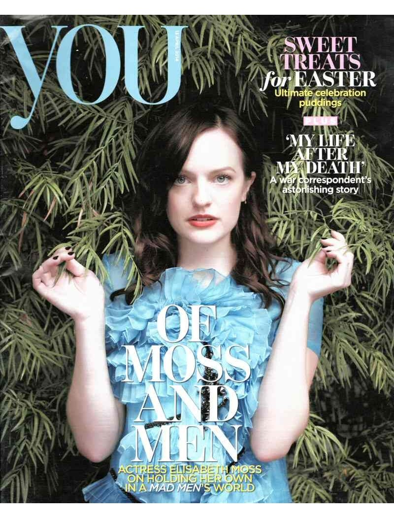 You Magazine - 2014 13th April 2014 Elisabeth Moss Alice Horlick Imelda May