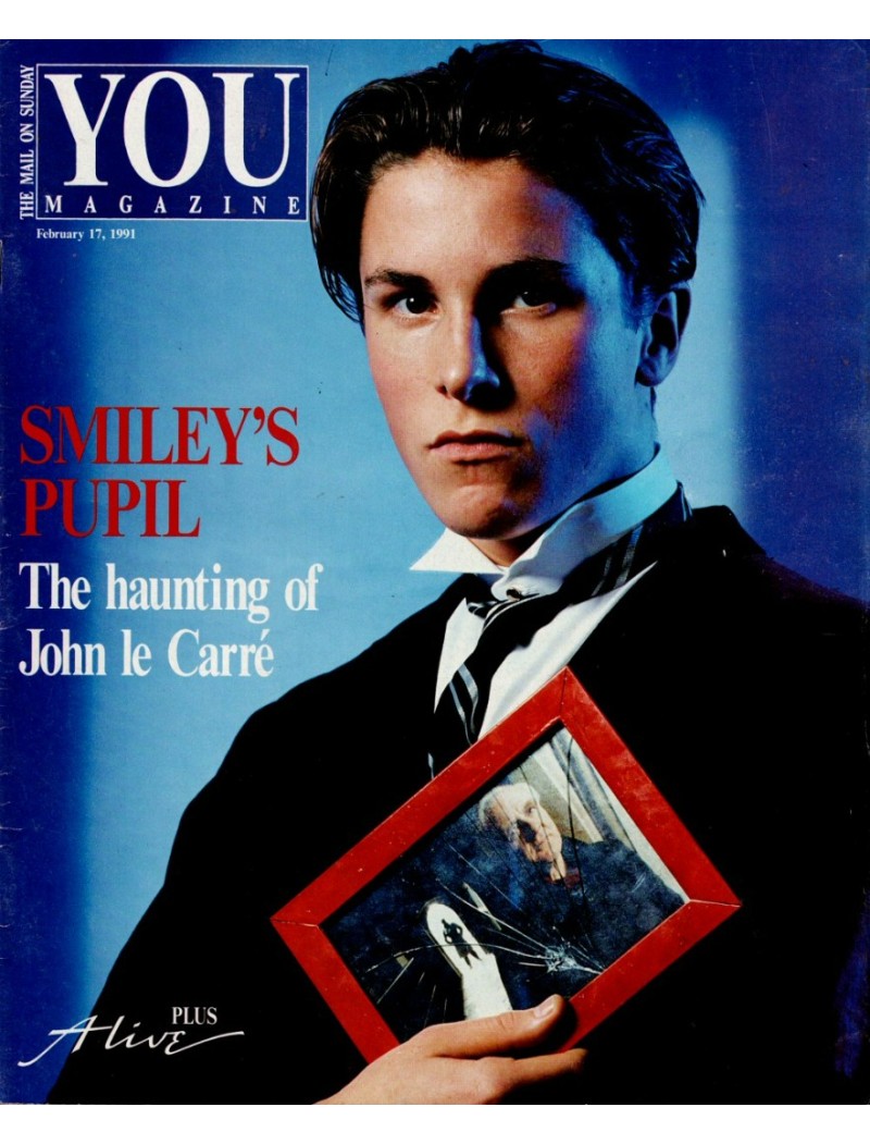You Magazine 17th February 1991 Christian Bale John Le Carre Kiko San Christopher Reeve Ken Macdonald You Magazine 17th February 1991 Christian Bale John Le Carre Kiko San Christopher Reeve Ken Macdonald