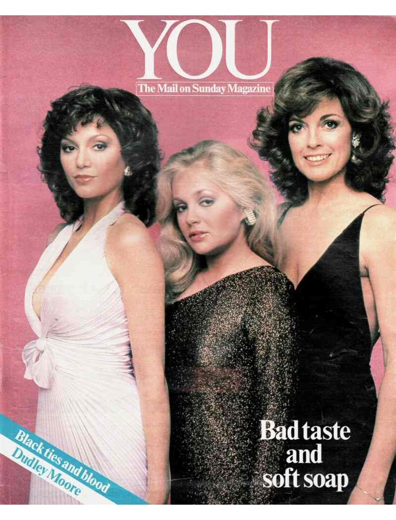 You Magazine 30th January 1983 Dallas Dynasty Dudley Moore Julie Andrews Roger John James Linda Evans You Magazine 30th January 1983 Dallas Dynasty Dudley Moore Julie Andrews Roger John James Linda Evans