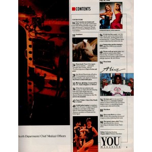 You Magazine 20th May 1990 Wilson Phillips Mike Felton Jermaine Jackson Sarah Brightman Donald Trump