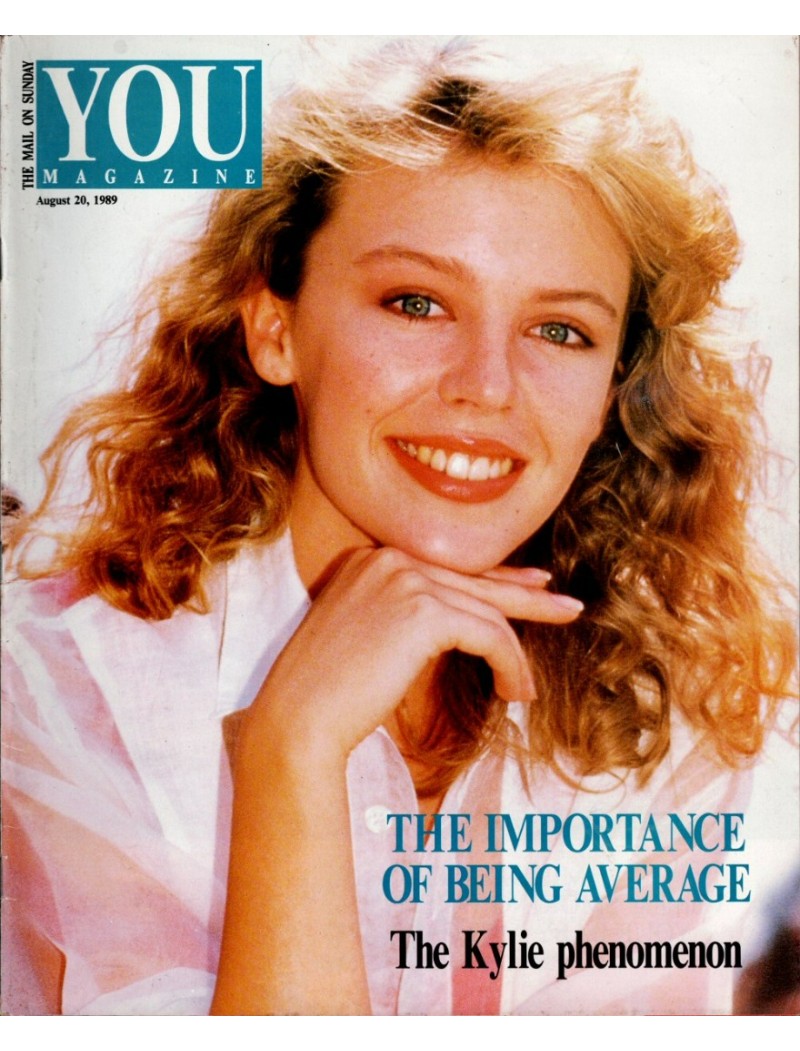You Magazine 20th August 1989 Kylie Minogue Nigel Hawthorne Mandy Smith Sting