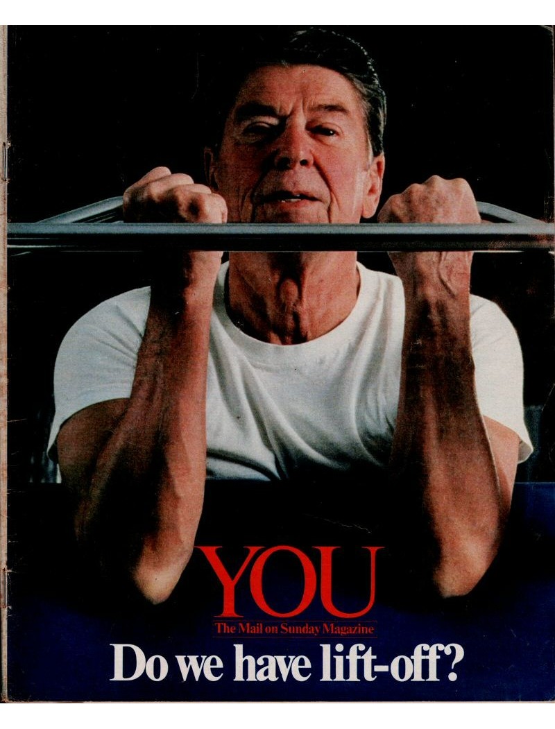You Magazine 22nd January 1984 Ronald Reagan cover You Magazine 22nd January 1984 Ronald Reagan cover