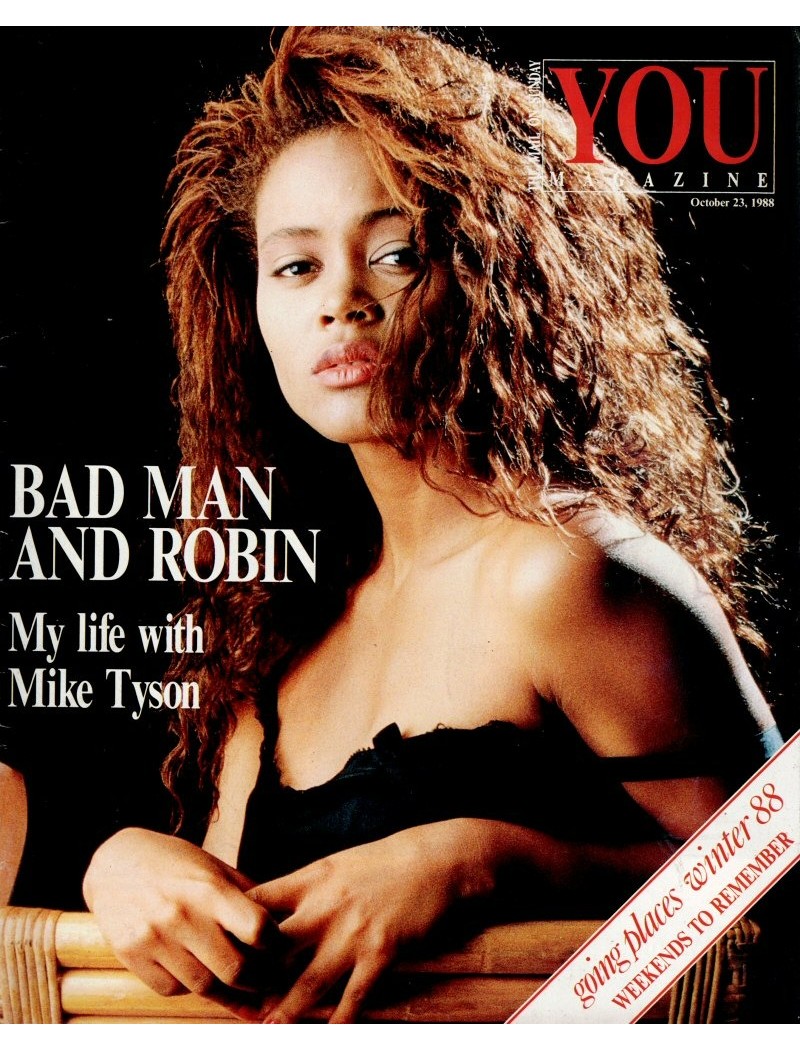 You Magazine 23rd October 1988 Robin Givens Mike Tyson Duran Duran Hayley Mills Dame Edna Everage Sinclair