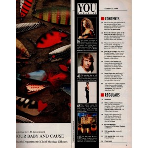 You Magazine 23rd October 1988 Robin Givens Mike Tyson Duran Duran Hayley Mills Dame Edna Everage Sinclair