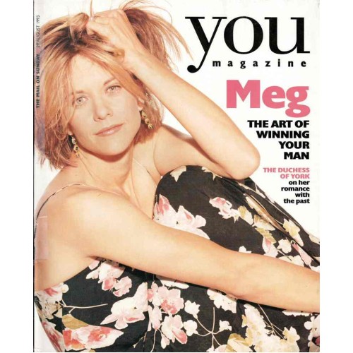 You Magazine 29th August 1993 Meg Ryan Leonardo Dicaprio Sarah Ferguson Jon Pertwee