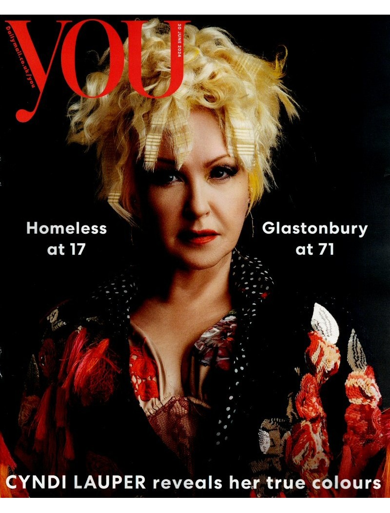 You Magazine 30th June 2024 Cyndi Lauper