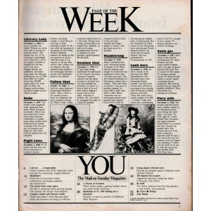 You Magazine 31st October 1982 Noele Gordon Snooker Gene Hackman Andrew Lloyd Webber Farrah Fawcett